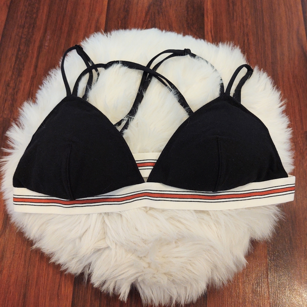 Victoria's Secret Black Cross Back Bralette